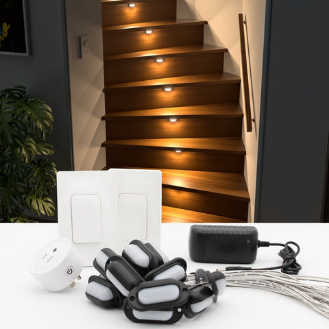 Stair Step Light Kit (Stay-on)