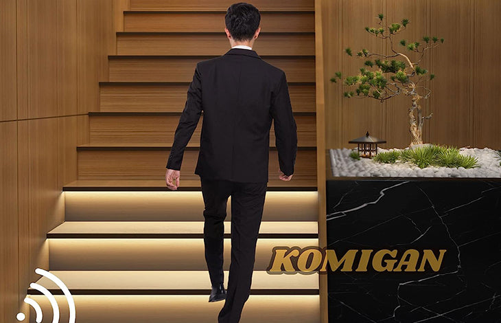 KOMIGAN Intelligent Motion Sensor Led Stair Lighting Kit KMG-3233